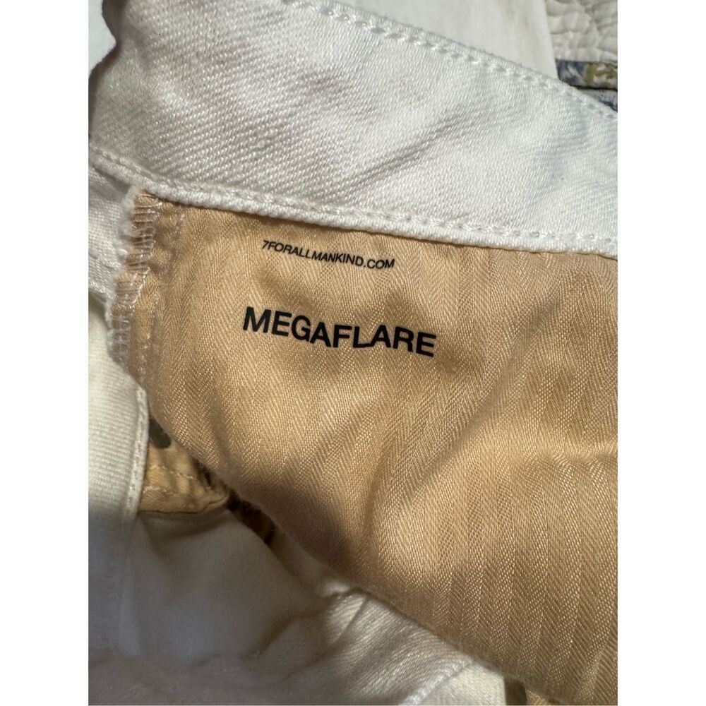 7 for all man kind in off white Megaflare 25 - Picture 3 of 16